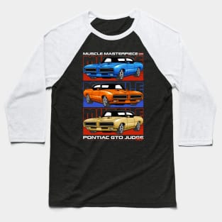 Iconic Judge Muscle Car Baseball T-Shirt